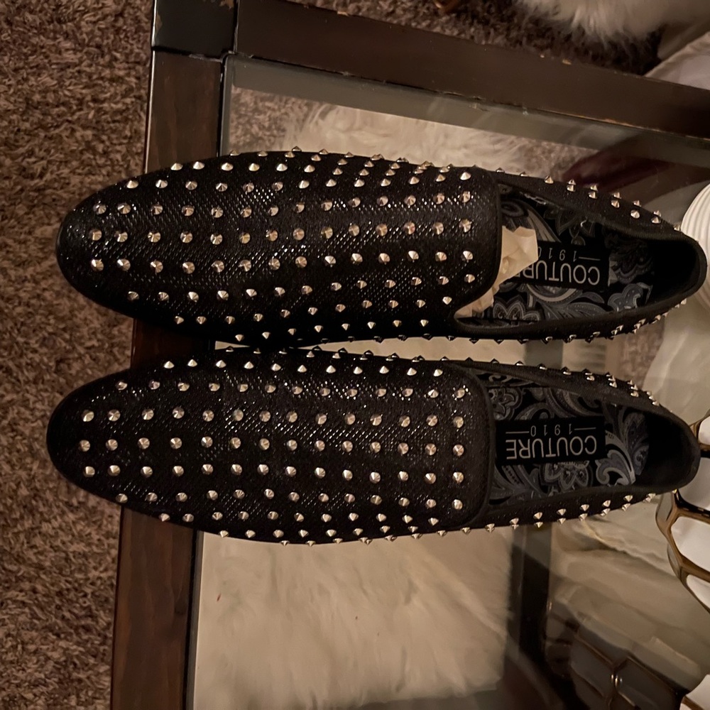 Men black couture dress shoe for sale